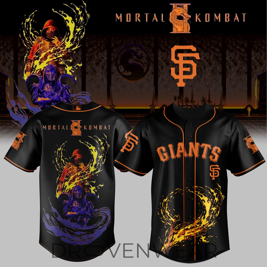 San Francisco Gaints x Mortal Kombat II 2026 Limited Edition Jersey
