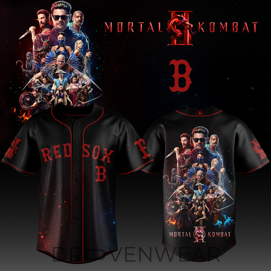 Boston Red Sox x Mortal Kombat II 2026 Limited Edition Jersey