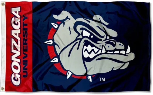 Discover Gonzaga University Bulldogs NCAA House Flag