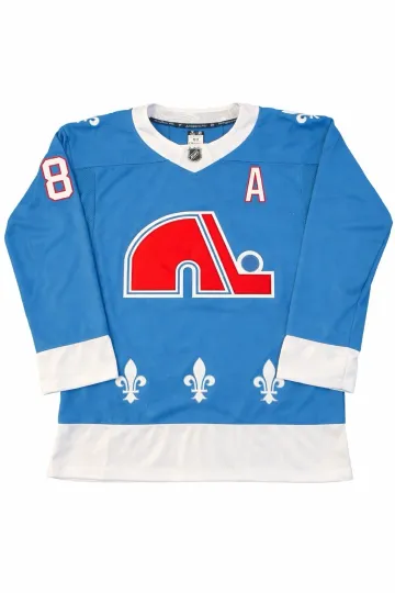 Discover Cale Makar Throwback Blue Men's Hockey Jersey Size 52 Colorado Avalanche #8