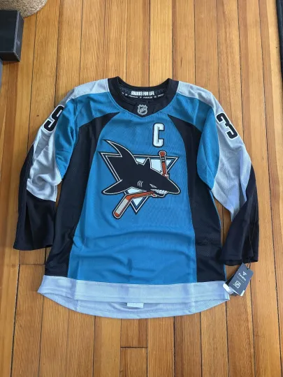 Discover San Jose Sharks Logan Couture Authentic Hockey Jersey Men's