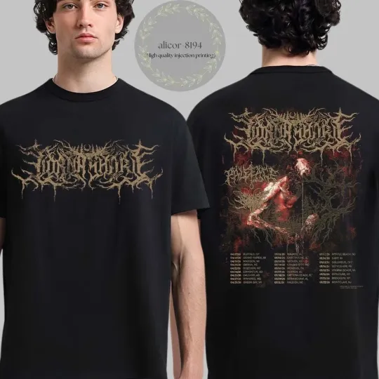 Discover New Lorna Shore Band 2 Sides North America 2026 Tour S to 5XL Shirt