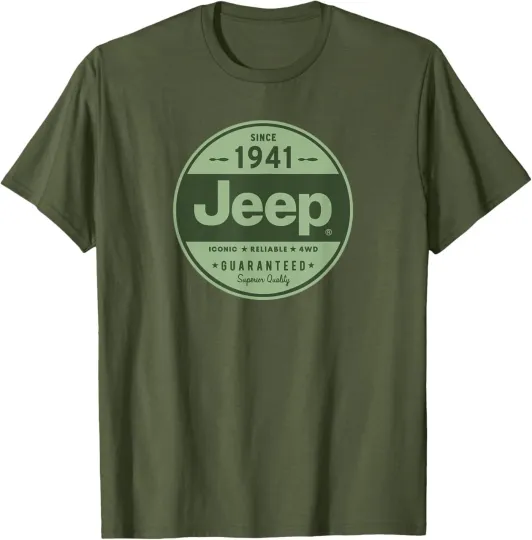 Discover Jeep 1941 Vintage Logo T-Shirt