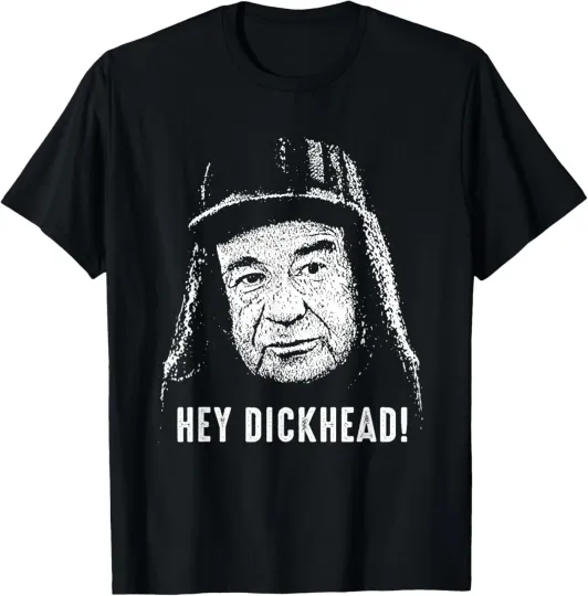 Discover Hey Dickhead Vintage Portrait Unisex T-Shirt