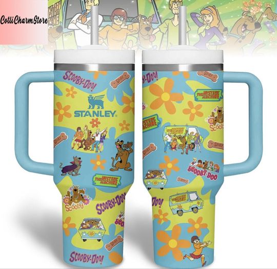 Scooby Doo Tumbler 40Oz, Scooby Doo Tumbler, Scooby Doo Tumbler, Scooby Doo Coffee Tumbler, Scooby Doo Insulated Cup