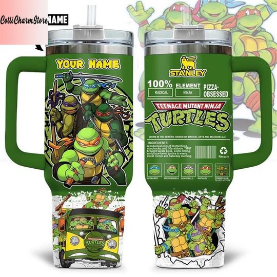 Discover Teenage Mutant Ninja Turtles Heroes Tumbler 40Oz, Ninja Turtles Tumbler, Ninja Turtles Tumbler, Coffee Tumbler, Ninja Turtles Insulated Cup