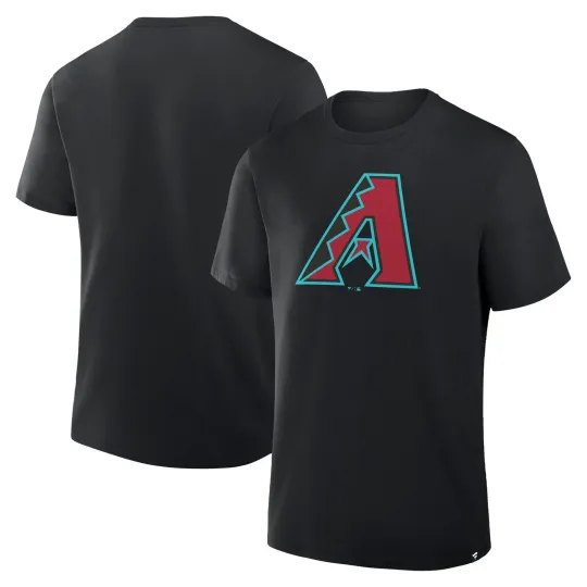 Discover Men's Black Arizonna Diamondbacks Essential T-Shirt
