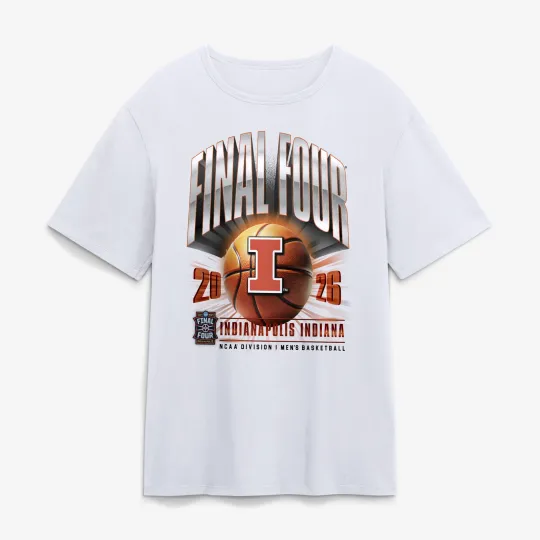 Men's White Illinois Fighting Illini 2026 NCAA Men's Basketball Tournament March