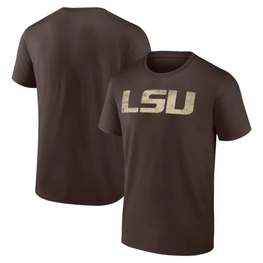 Discover Men's Brown LSU Tigers Express T-Shirt