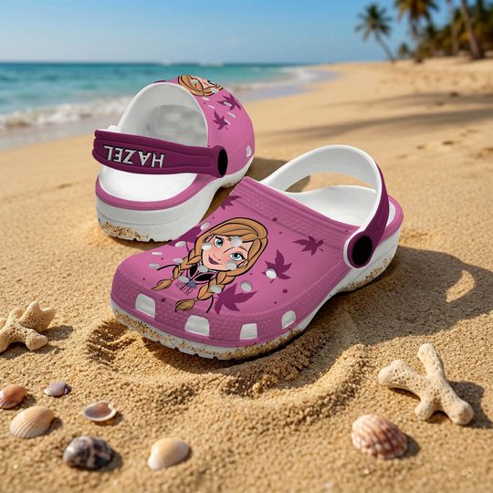 Discover Personalized Anna Princess Clog Clogs, Princess Anna Clogs, Custom Kids Clogs, Family Matching Clogs