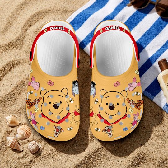 Discover Perssonalized Pooh And Friends Clogs, Winnie The Pooh Clogs, Cute Kids and Adult