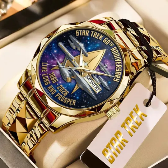 Discover startrek2020 60th Anniversary 2026 Alloy Luxury Quartz Watch