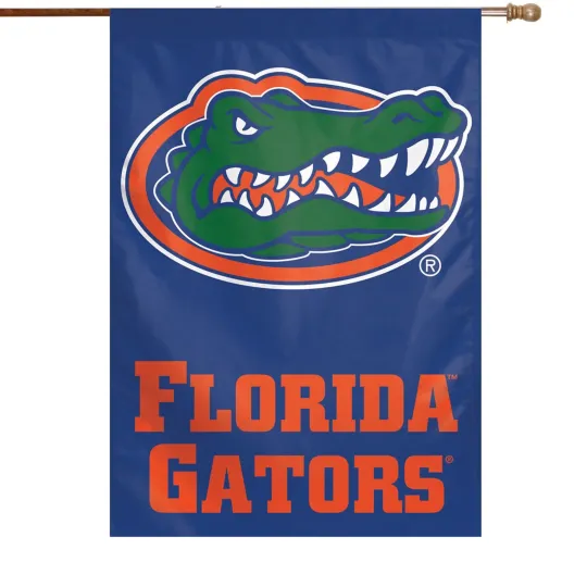 Discover WinCraft Florida Gators 28" x 40" Primary Logo House Flag