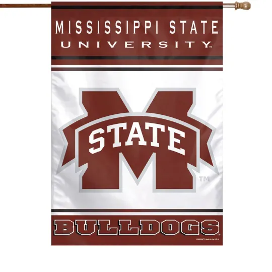 Discover WinCraft Mississippi State Bulldogs House Flag