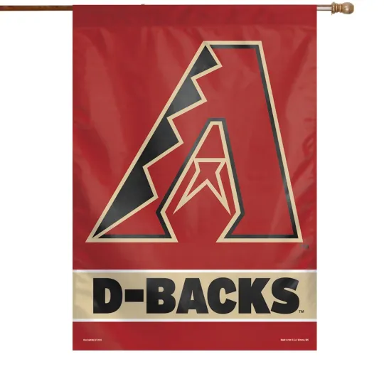 WinCraft Arizonna Diamondbacks Wordmark House Flag