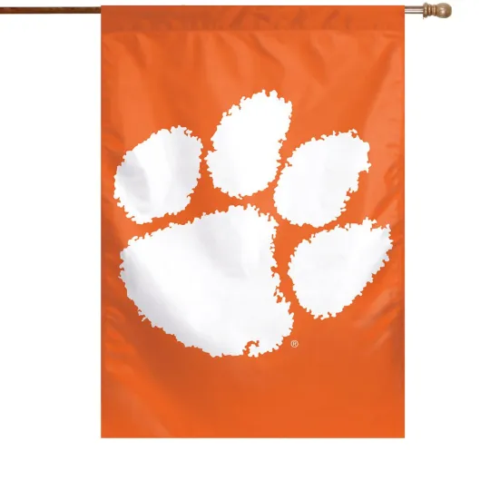 Discover WinCraft Clemson Tigers 28" x 40" Big Logo House Flag
