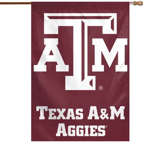 Discover WinCraft Texas A&M Aggies 28" x 40" Primary Logo House Flag