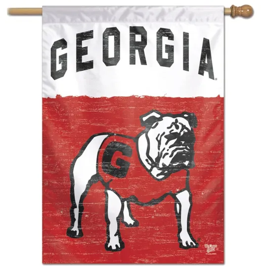 Discover WinCraft GA bulldogs 28" x 40" College Vault Single-Sided House Banner