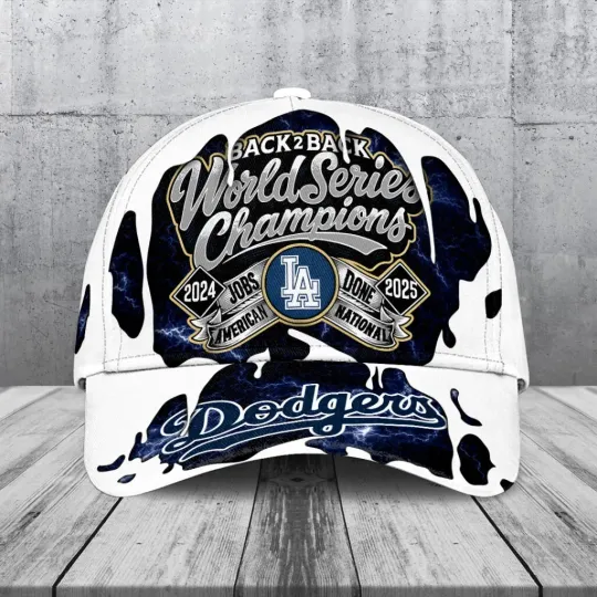 Discover Dodgers World Series 2025 Classic Cap