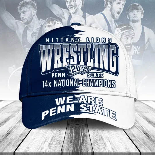 Discover Penn State Nittany Lions Wrestling 2026 National Champions Classic Cap