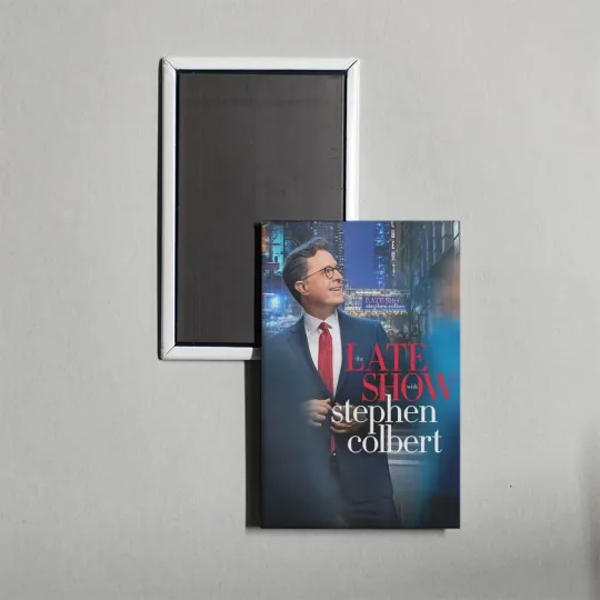 Discover The Late Show with Stephen Colbert Mini TV Show Magnet