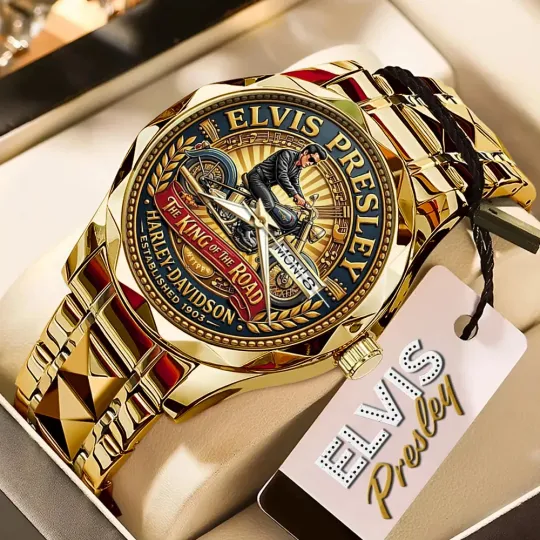 Discover Elvis Presley Alloy Luxury Quartz Watch