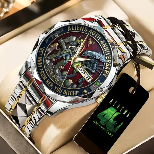 Discover Aliens 40th Anniversary Alloy Luxury Quartz Watch
