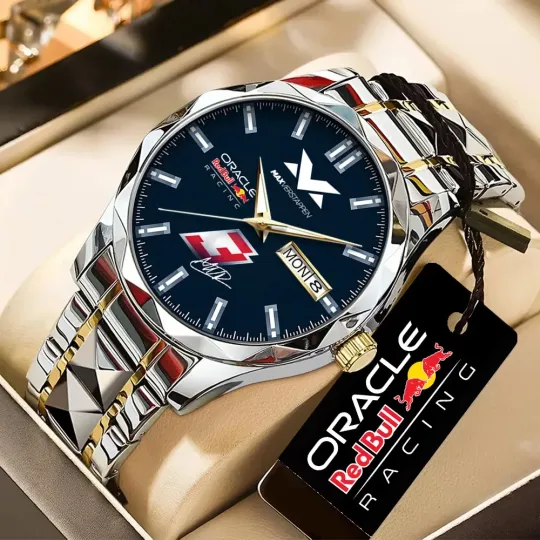 Discover Racing x Max Ver stappen Alloy Luxury Quartz Watch