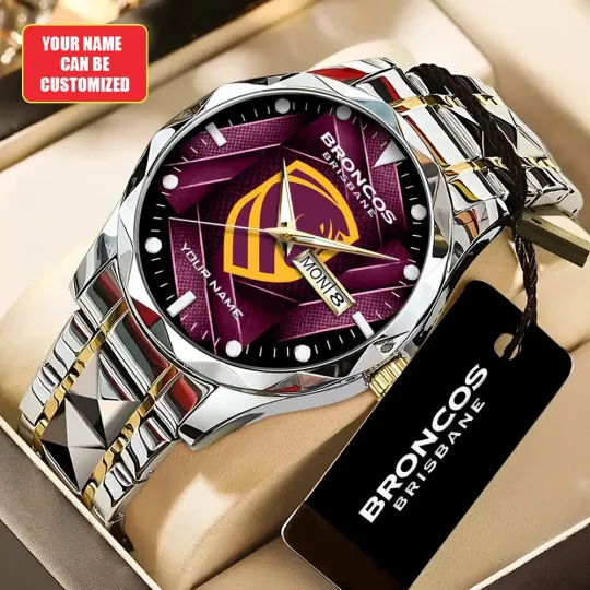 Discover Broncos Alloy Luxury Quartz Watch