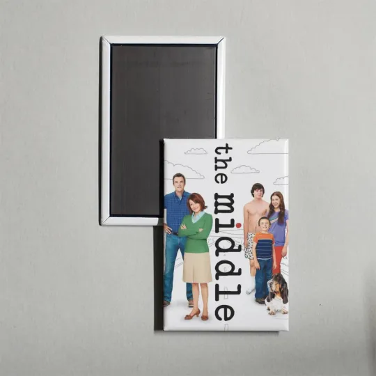 Discover The Middle Mini TV Show Poster Fridge Locker Magnet