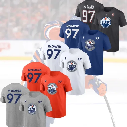 Discover Connor #97 McDavid Edmonton Team 2026 Name & Number Players Gift