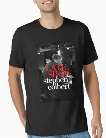 Discover Stephen Colbert The Night The Laughter Died T-Shirt