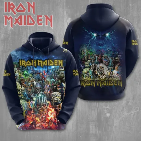 Discover Maiden 3D Apparel Hoodie
