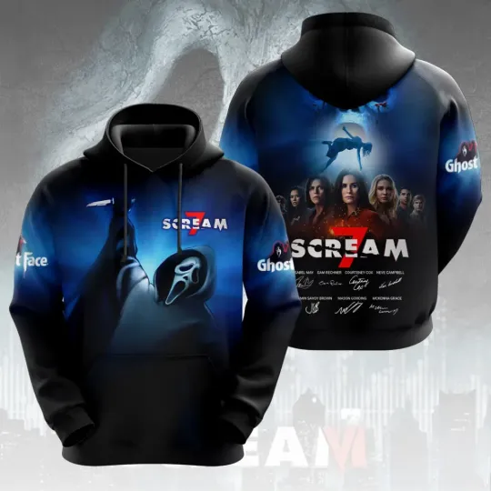 Discover Scream 3D Apparel Hoodie