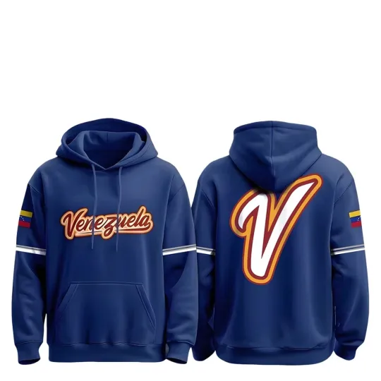 Discover Venezuela Baseball 2026 World Baseball Hoodie