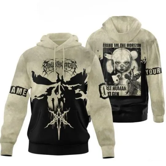 Discover Bring Me The Horizon Post Human Next Gen Personalized Hoodie