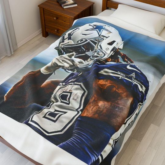 Discover Ceedee Lamb Cowboys Plush Blanket - Soft Decorative Throw