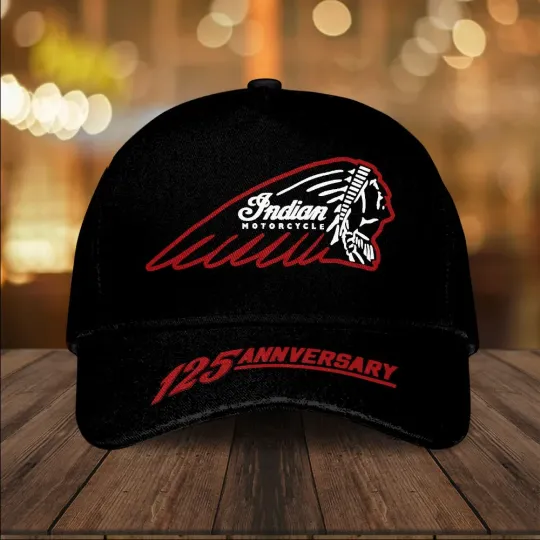 Discover Motorcycle 125th Anniversary Baseball Cap