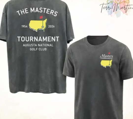 Discover Masters Augusta National Golf Course T-Shirt, 2026 Tournament , Vintage Golf Fan