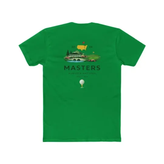 Discover Masters Augusta National golf course graphic T-Shirt | 2026 tournament design