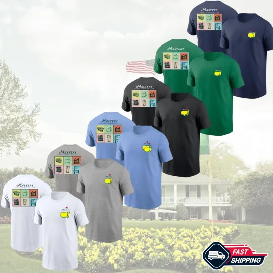 Discover 2026 Masters Tournament Augusta National Golf Club, Spring Golf S-5XL