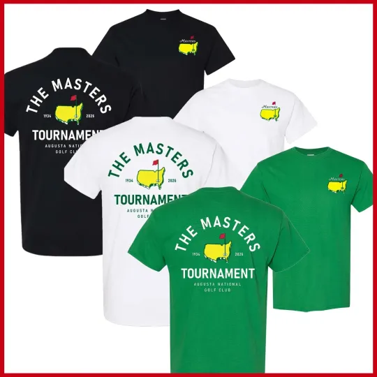 Discover The Masters Tournament 1934–2026 T-Shirt, Augusta National Golf Club Shirt