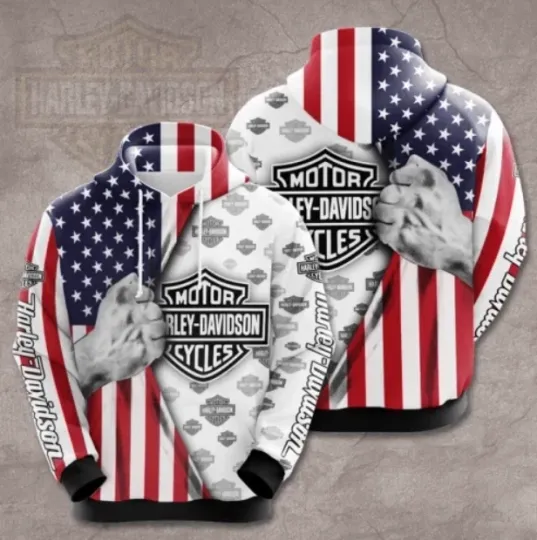Discover Harley Racing Davidson 3D Hoodie