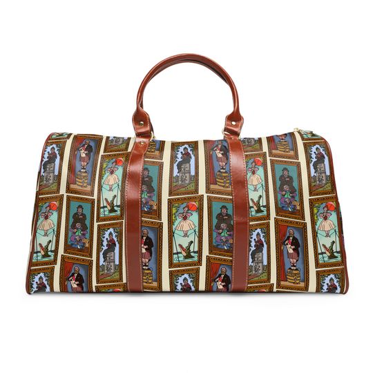 Discover Haunted Mansion Duffle Bag Waterproof Travel Bag Weekender Disney Luggage Holiday Bag