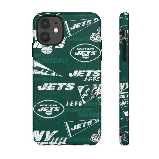 Discover New York Football Team Jets iPhone Case