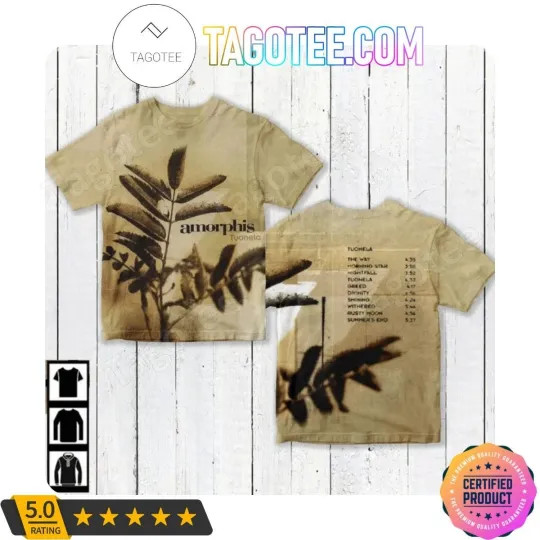Discover Amorphis Tuonela Album Cover Unisex 3D T-shirts All size CS623