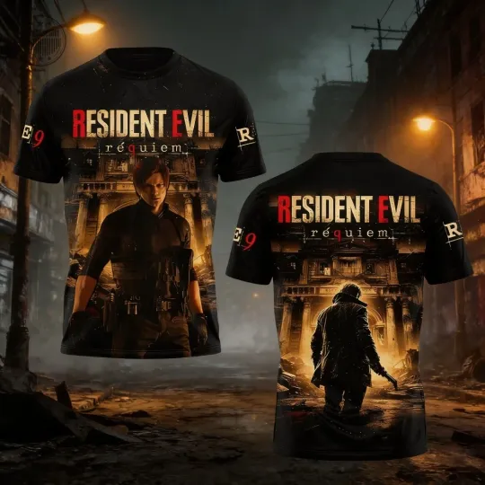 Discover Resident Evil Requiem 3D Apparel