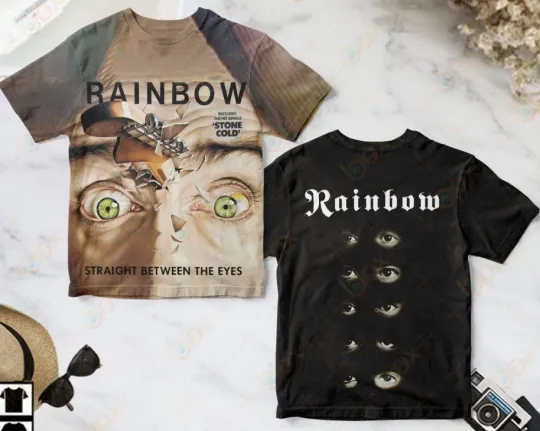 Discover Straight Between the Eyes Rainbow 3D AOP T-Shirt S-5XL BS847