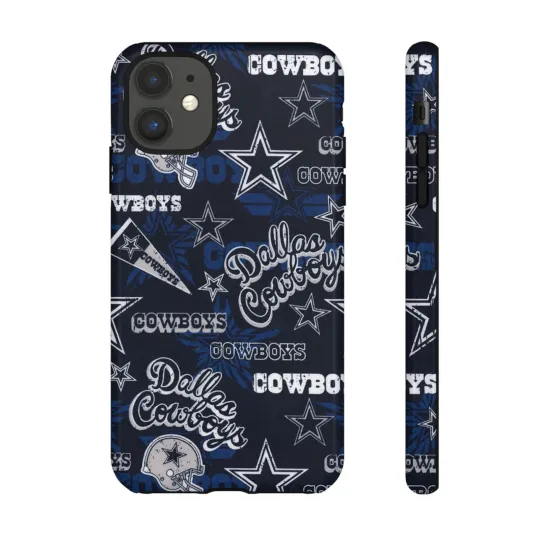 Discover Dallas Cowboys Apple iPhone, Samsung Galaxy, and Google Pixel Phone Case