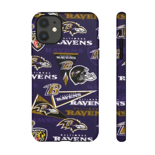 Discover Baltimore Ravens iPhone, Samsung Galaxy, and Google Pixel Phone Cases